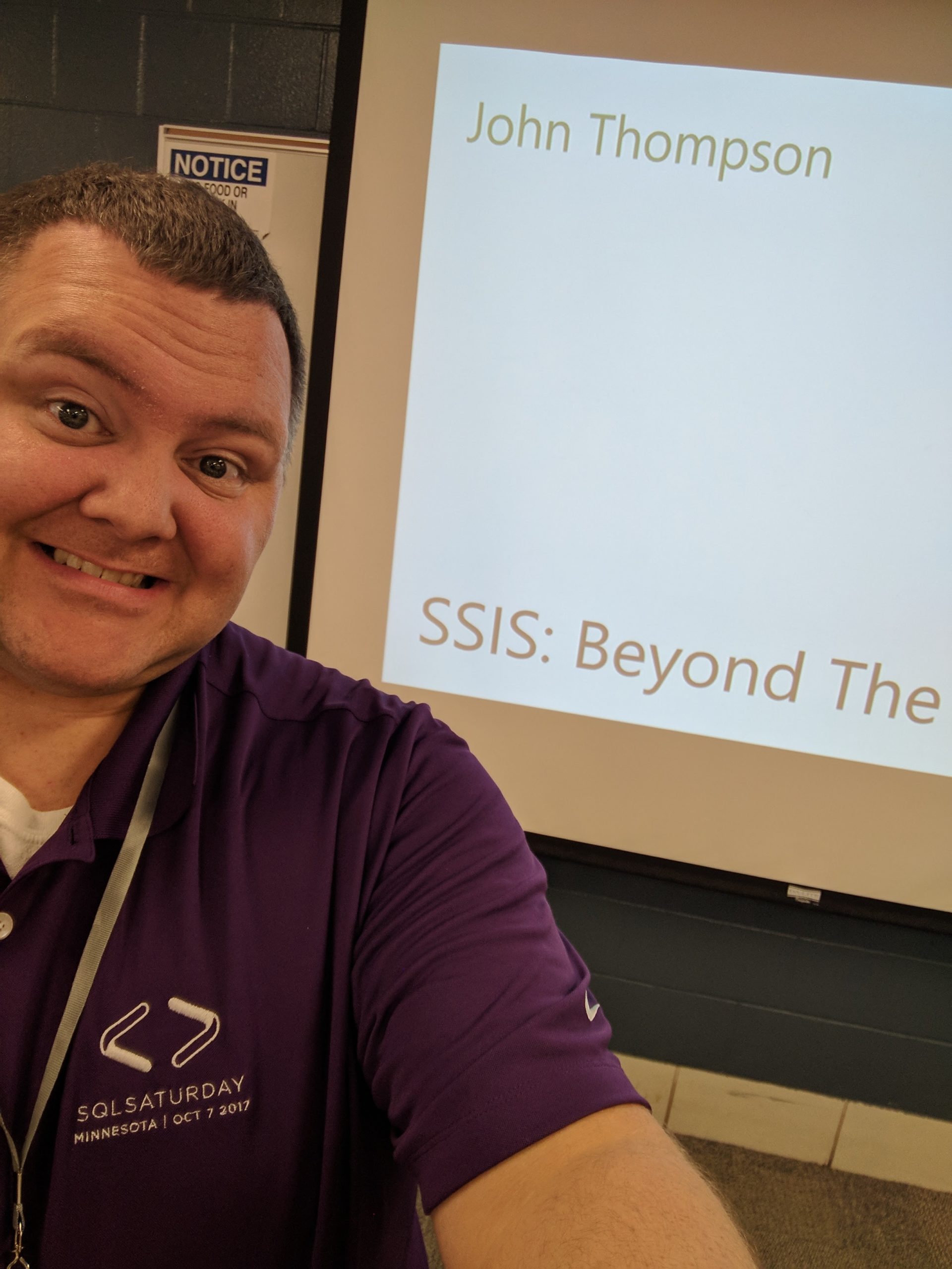 Image of John presenting at SQL Saturday MN 2018